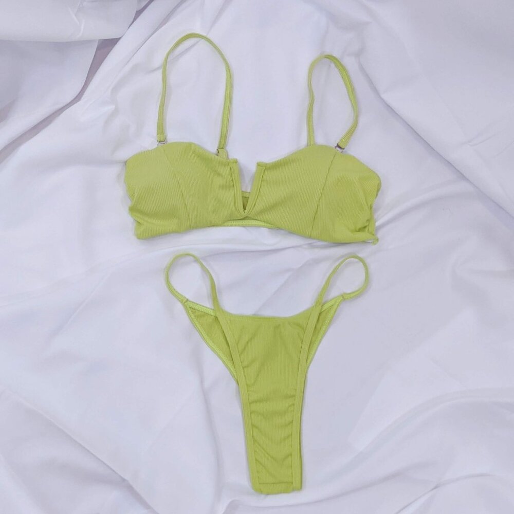 Key Lime Green Bikini